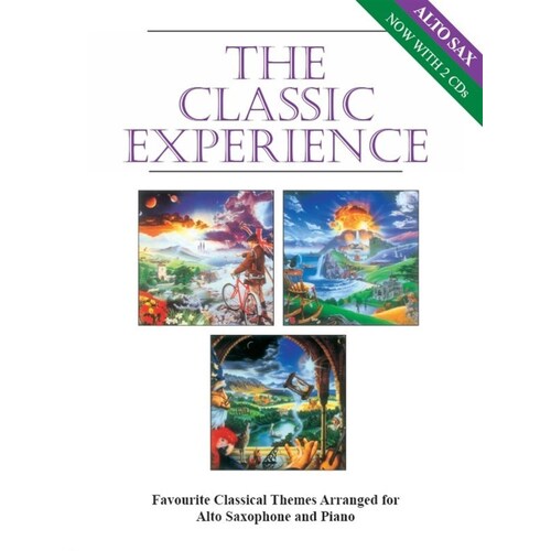 Classic Experience Alto Sax/Piano Book/2CD (Softcover Book/CD)