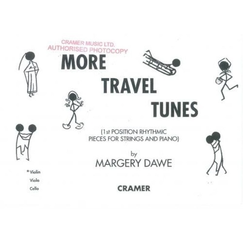 More Travel Tunes for Violin by Margery Dawe, Cramer Music