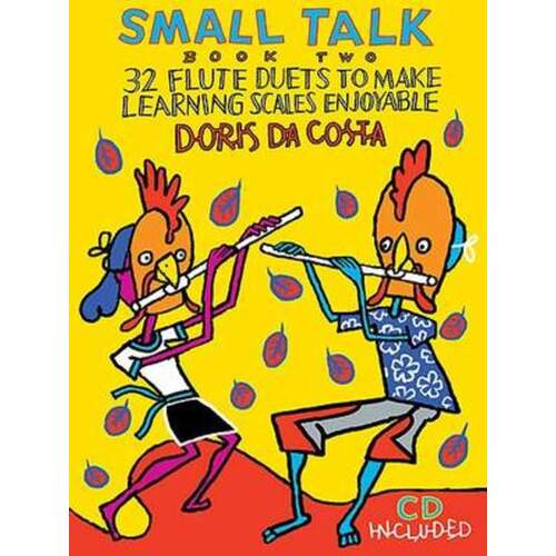 Small Talk Book 2 Flute Duets Book/CD Book