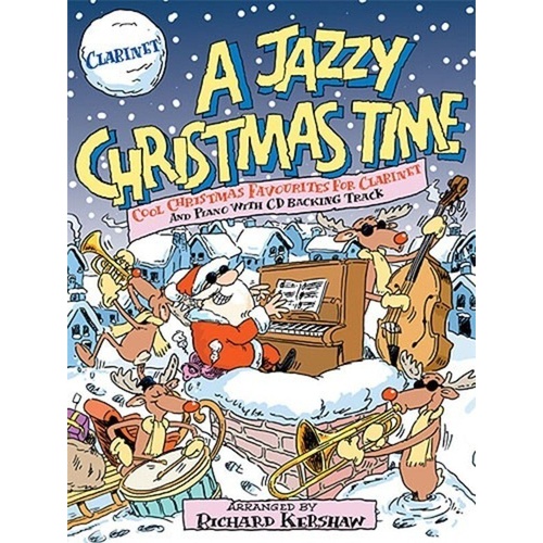 A Jazzy Christmas Time Clarinet Book with CD