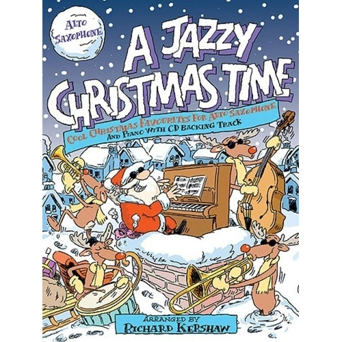 A Jazzy Christmas Time for Alto Saxophone BK/CD