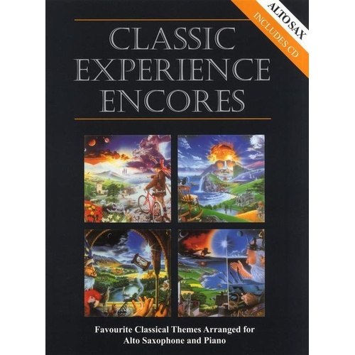 Classic Experience Encores for Alto Saxophone and Piano with CD