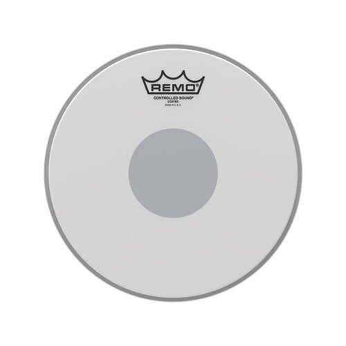 Remo 10" Control Sound Coated Batter - Black Dot