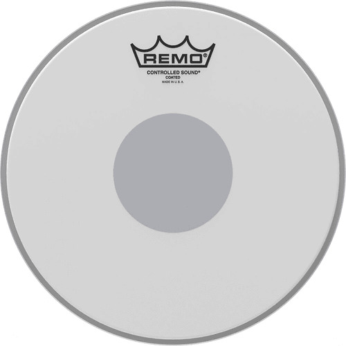 Remo 12" Controlled Sound Coated Drum Head w/ Black Dot