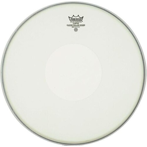 Remo 14" Controlled Sound Coated Drum Head w/ White Dot