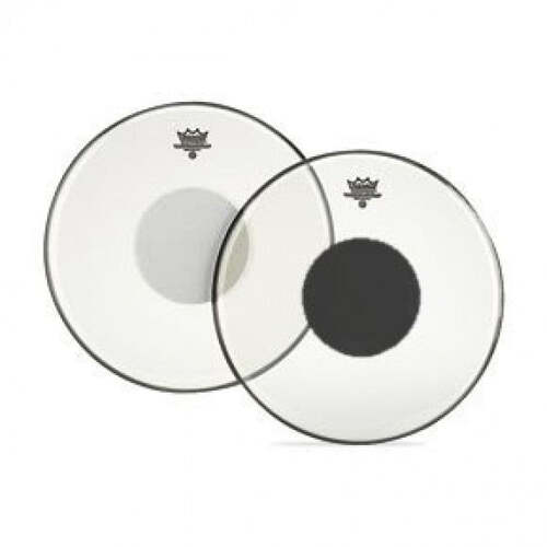 Remo CS-1320-10 Controlled Sound Bass Drum Head Skin 20 inch Black Dot 20''