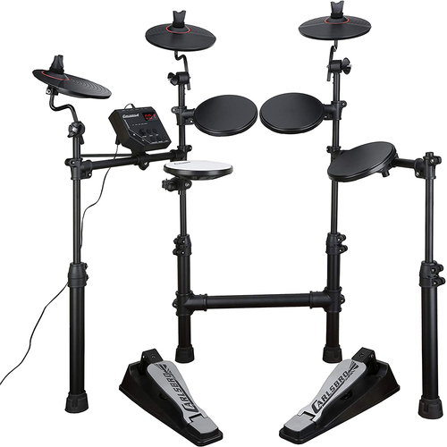 Carlsbro CSD100BK Electronic Drum Kit with Sticks, Stool and Headphones