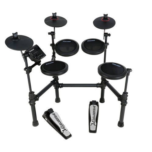 Carlsbro CSD5M 7-Piece Electronic Drum Kit with Mesh Pads, Bluetooth, USB Interface and Adjustable Frame