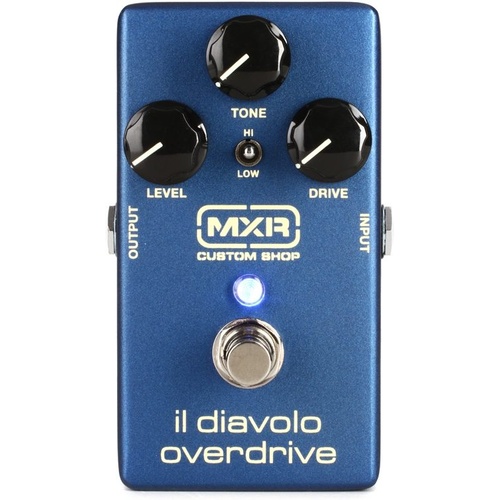 MXR Custom Shop Il Diavolo Overdrive Effect Pedal