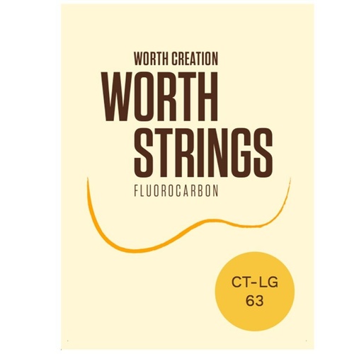 Worth Clear Low-G Tenor Ukulele Ukulele Strings - 2 Restrings Per Packet ( CT-LG )