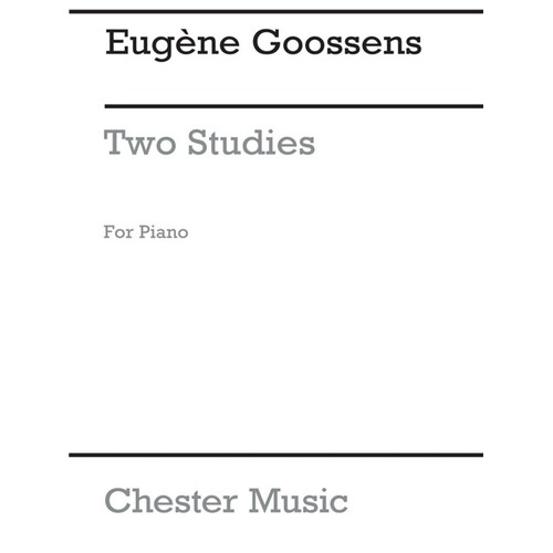 Goossens - Studies Op 38 For Piano (Softcover Book)