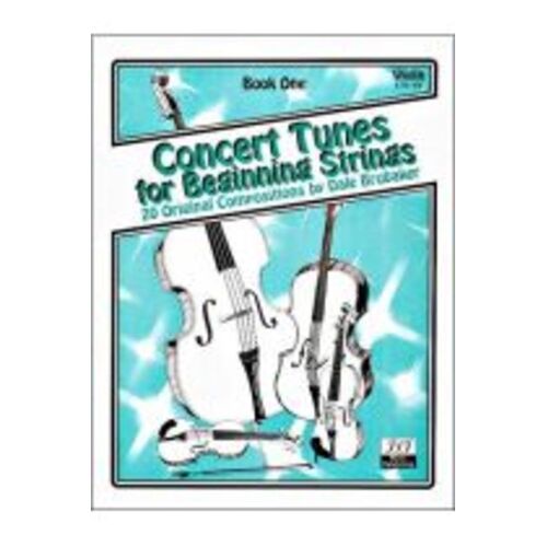 Concert Tunes For Beginning Strings Book 1 Vlc Book