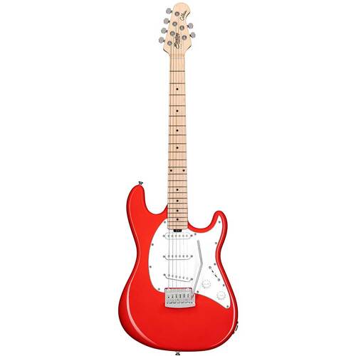 Sterling by Music Man S.U.B. Cutlass CT30SSS, Fiesta Red Electric Guitar