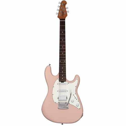 Sterling by Music Man SBMM Cutlass CT50HSS, Pueblo Pink Satin Electric Guitar