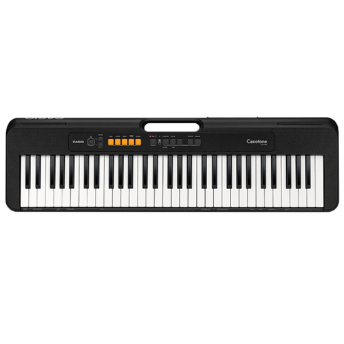 Casio CT-S100 61 Keys Portable Keyboard with USB, 122 Tones, 60 Songs, Built-in Speakers, Soft Case, 16-hour Battery Life, Lightweight Design