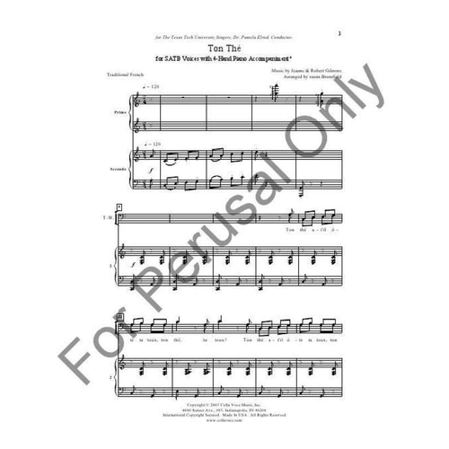 Ton The Arr Brumfield SATB