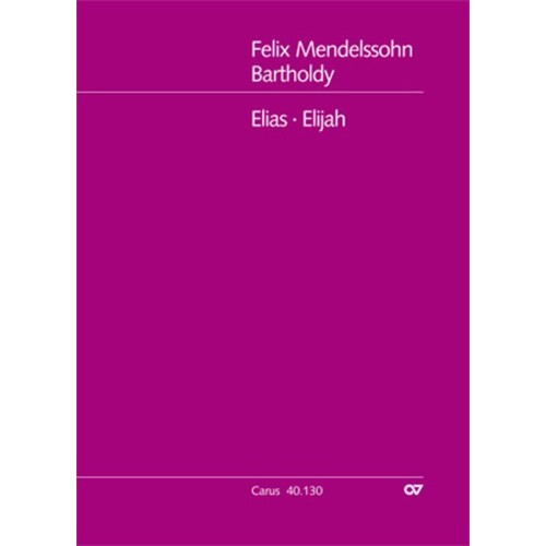 Mendelssohn - Elijah Full Score Book