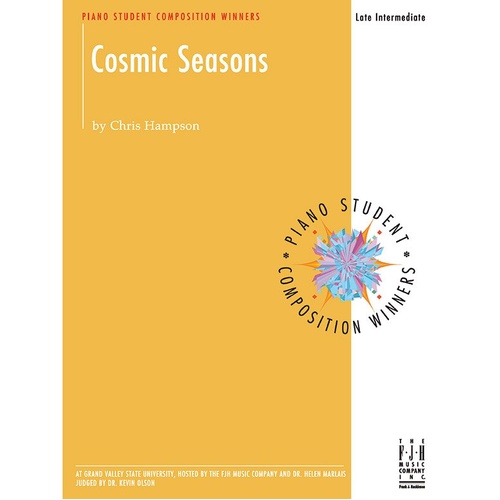 Hampson - Cosmic Seasons for Piano Solo, FJH Music, 1 Page