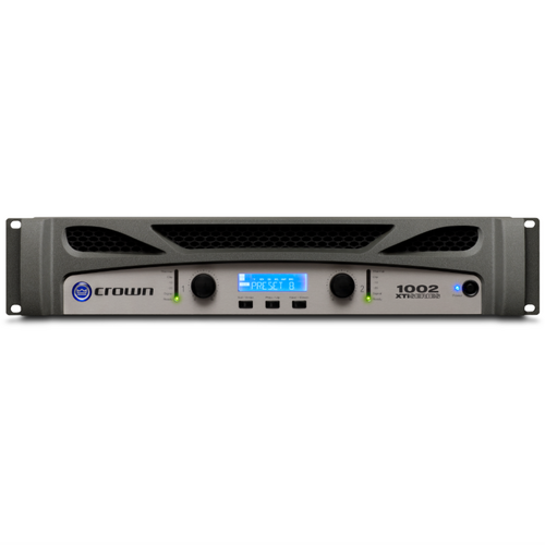 Crown XTI1002 2-Channel Power Amplifier, 500W at 4 Ohm, High-Performance Audio Amplifier for Professional Use