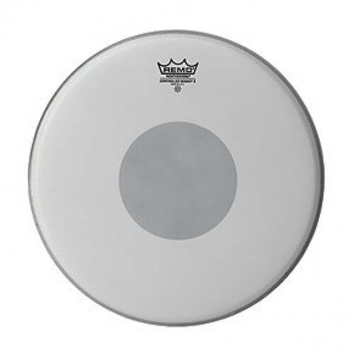 Remo CX-0113-10 Controlled Sound X Drum Head Skin 13 inch 12 mil Coated Black Dot