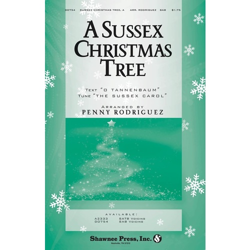 A Sussex Christmas Tree Book