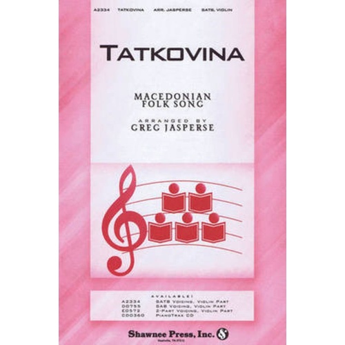 Tatkovina With Opt. Violin Book
