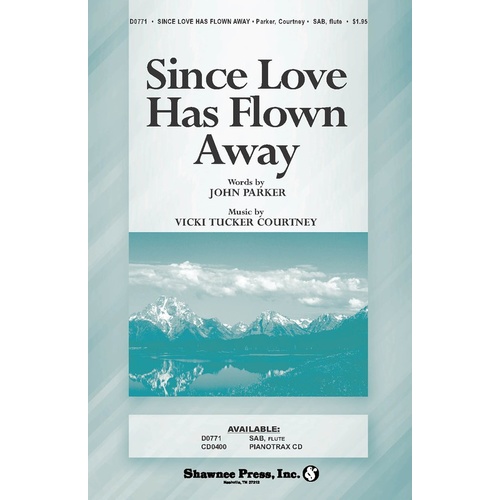 Since Love Has Flown Away Flute Book