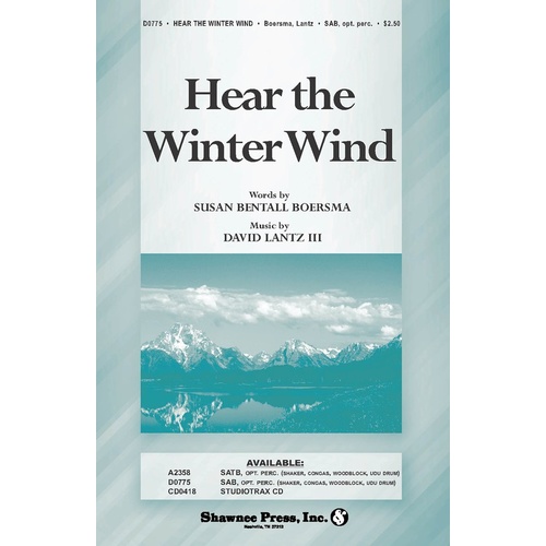 Hear The Winter Wind SATB Book