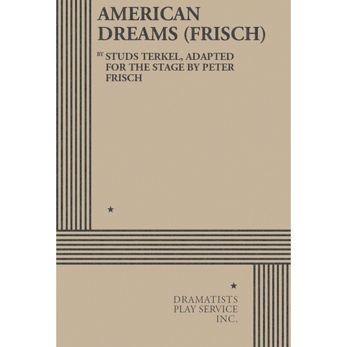 American Dreams (Frisch) Book