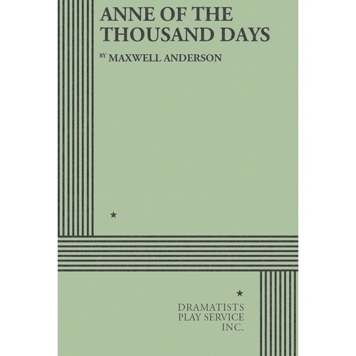 Anne Of The Thousand Days Book