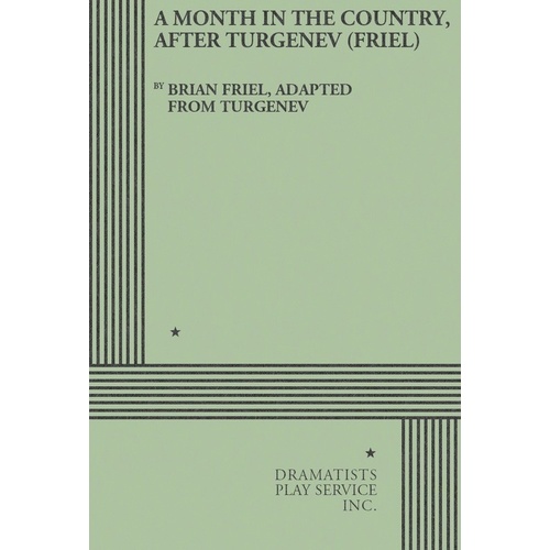 A Month In The Country After Turgenev (Friel) Book