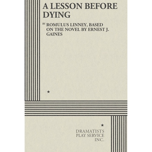 A Lesson Before Dying Book