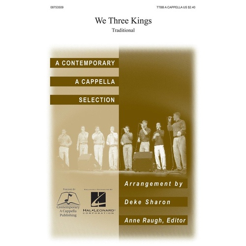 We Three Kings TTBB Book