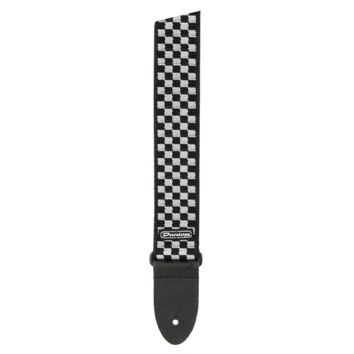 Jim Dunlop D-38 Series GTR Strap Black/White Checker
