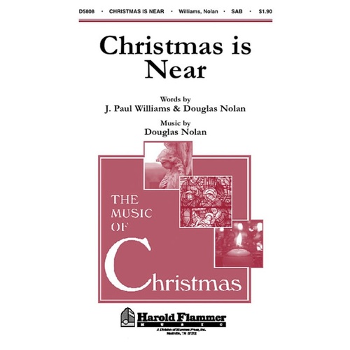 Christmas Is Near SATB Book
