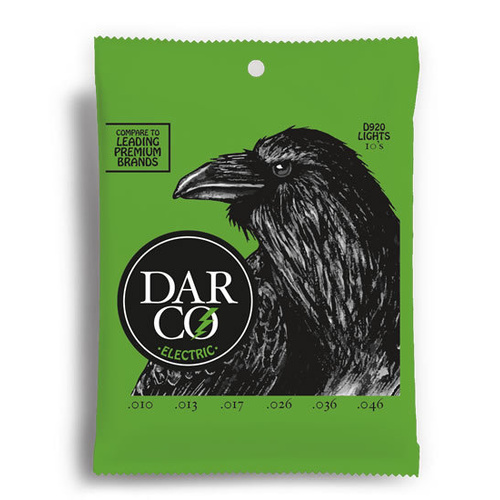 Darco Electric Guitar Light Gauge String Set D920 (10-46)