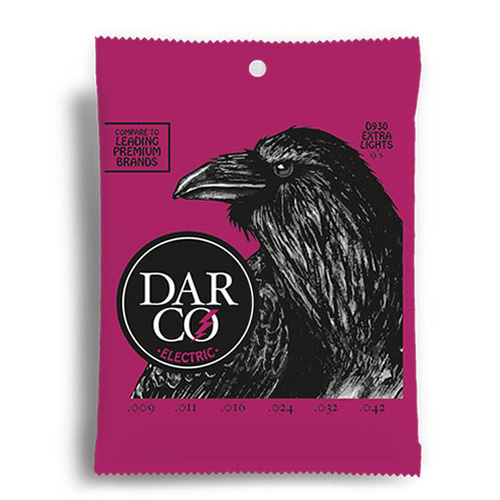 Darco Electric Guitar Extra Light Gauge String Set D930 (9-42)