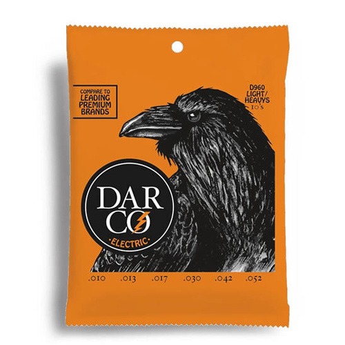 Darco Electric Guitar String Set D960 Light/Heavy Gauge 10-52