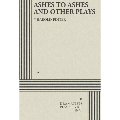 Ashes To Ashes And Other Plays (Play) Book