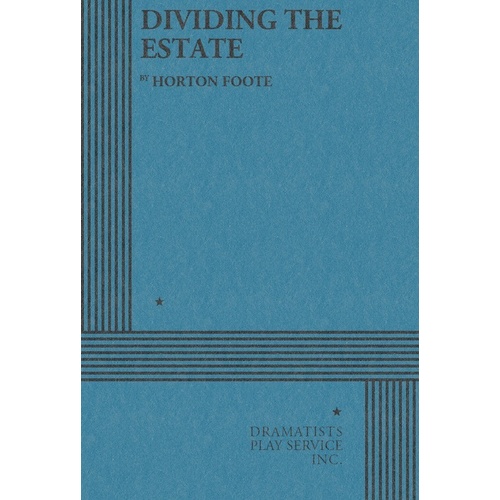 Dividing The Estate (Play) Book