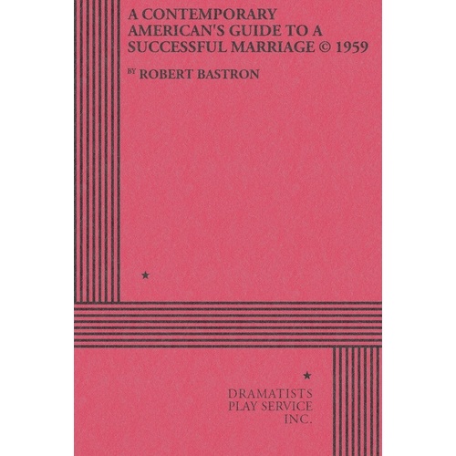 Contemporary Americans Guide Successful Marriage 1959 (Play) Book