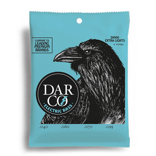 Darco Electric Bass Extra Light Gauge String Set D9900 (40-95)