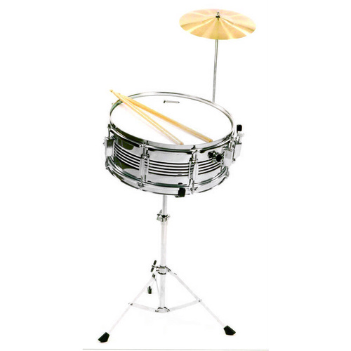 Snare Combo Kit Powerbeat Stand Cymbal and Sticks