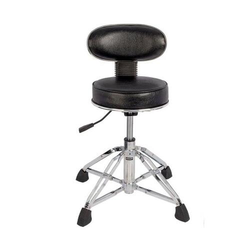 DXP Deluxe Hydraulic Drum Throne with Back Rest