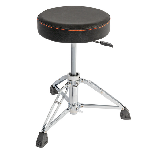 DXP Professional Hydraulic Drum Throne with Padded Seat and Height Adjustment