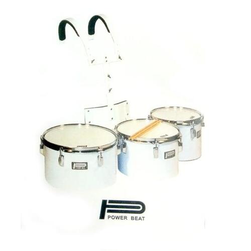 Powerbeat DA827 Tenor Cutaway Trio 81012inch w/Harness White