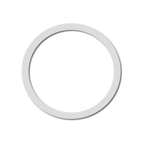 Peace 13" Plastic Drum Ring Muffler
