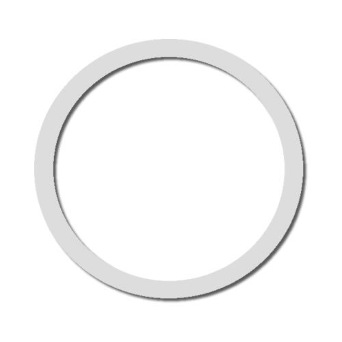 Peace 14" Plastic Drum Ring Muffler