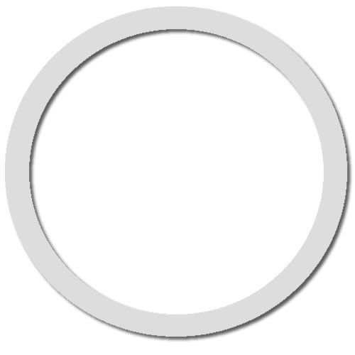 Peace 16" Plastic Drum Ring Muffler