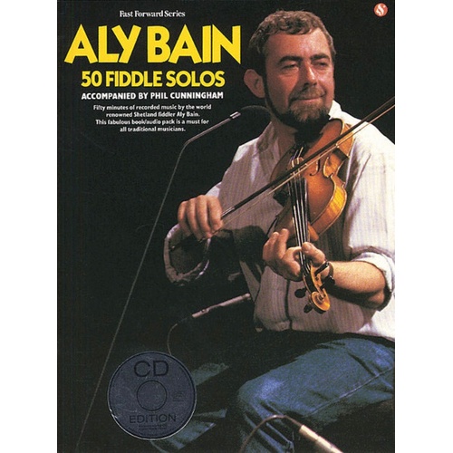 Aly Bain - 50 Fiddle Solos Softcover Book/CD